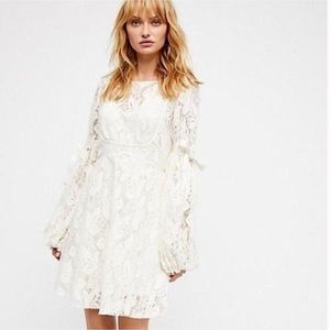 NWOT Free People Crochet Dress